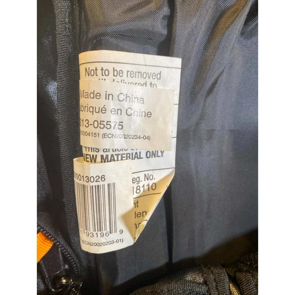 Coleman Kaver 25L Hiking Backpack Black & Orange